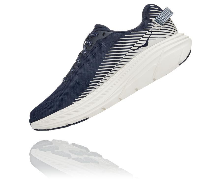 Hoka Australia One One Rincon 2 - Mens Running Shoes Navy/White - TYWFE-9802